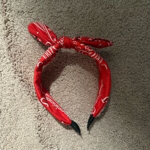 Target Red Bandana Headband